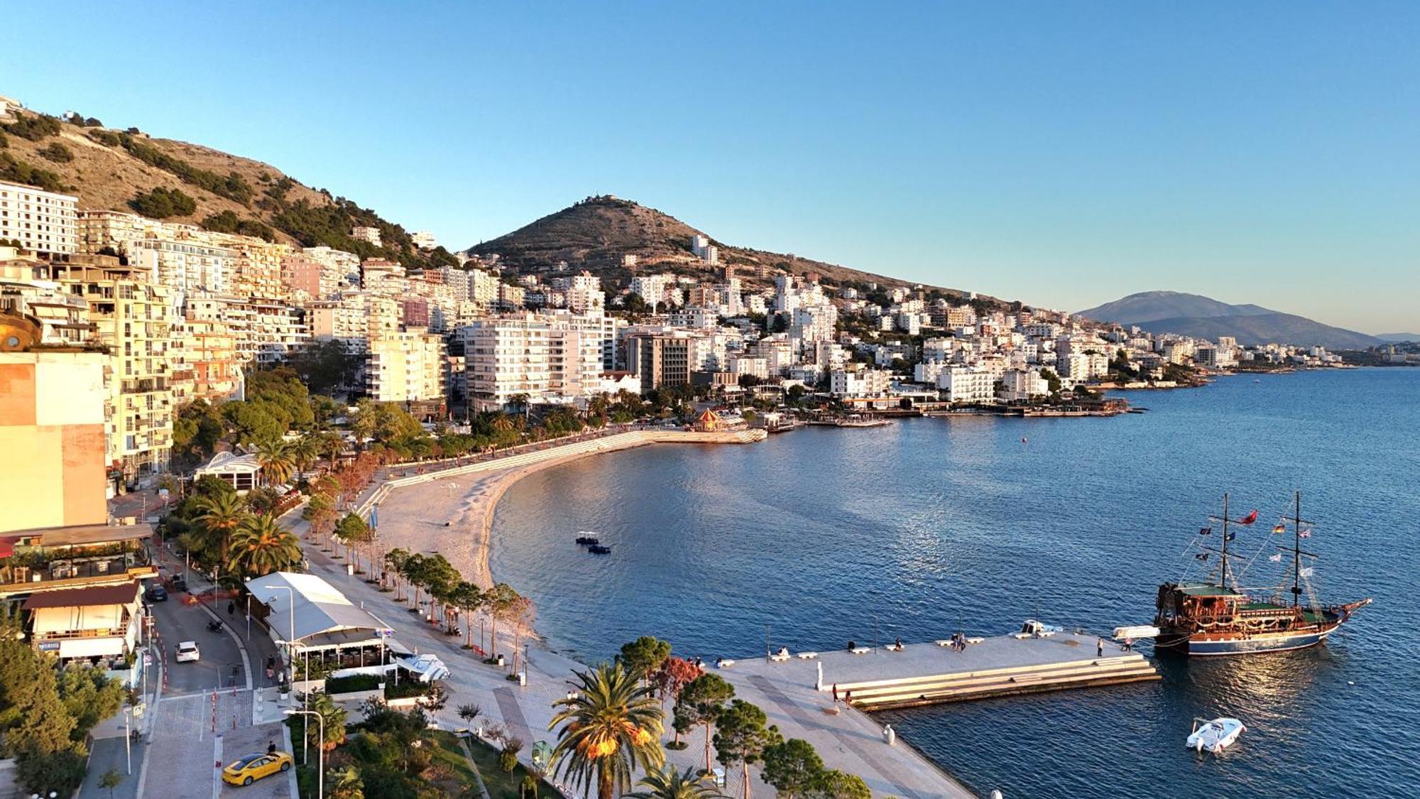Apartments Blue Horizons Sarande Luaran gambar